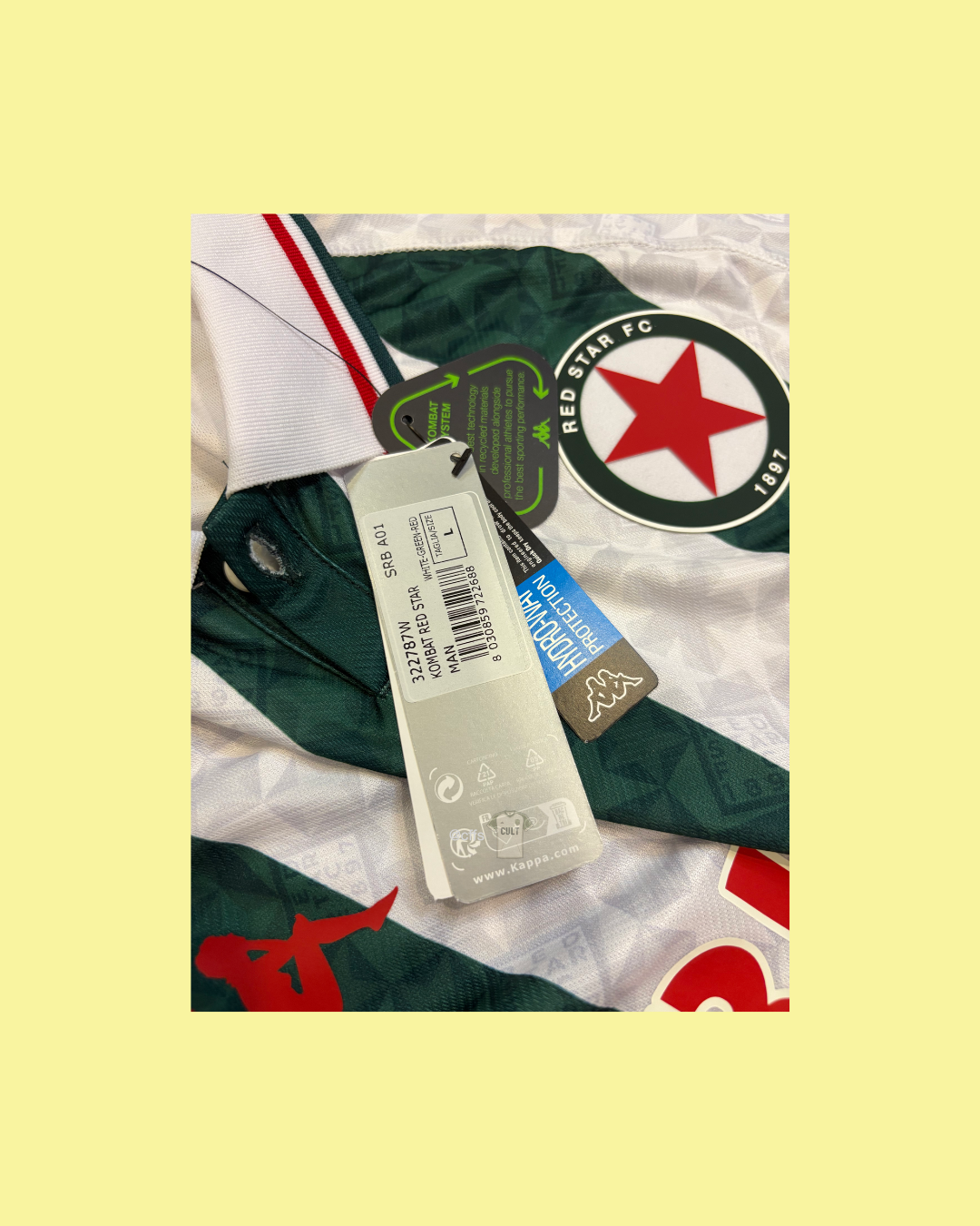 Red Star Paris 2024/25 Kappa Football Jersey - Cult Fave Football Shirts