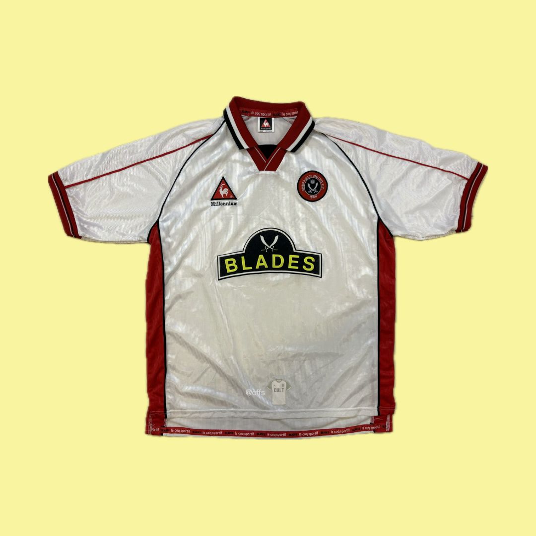 Sheffield United 1999/2000 Le Coq Sportif Vintage Football Jersey