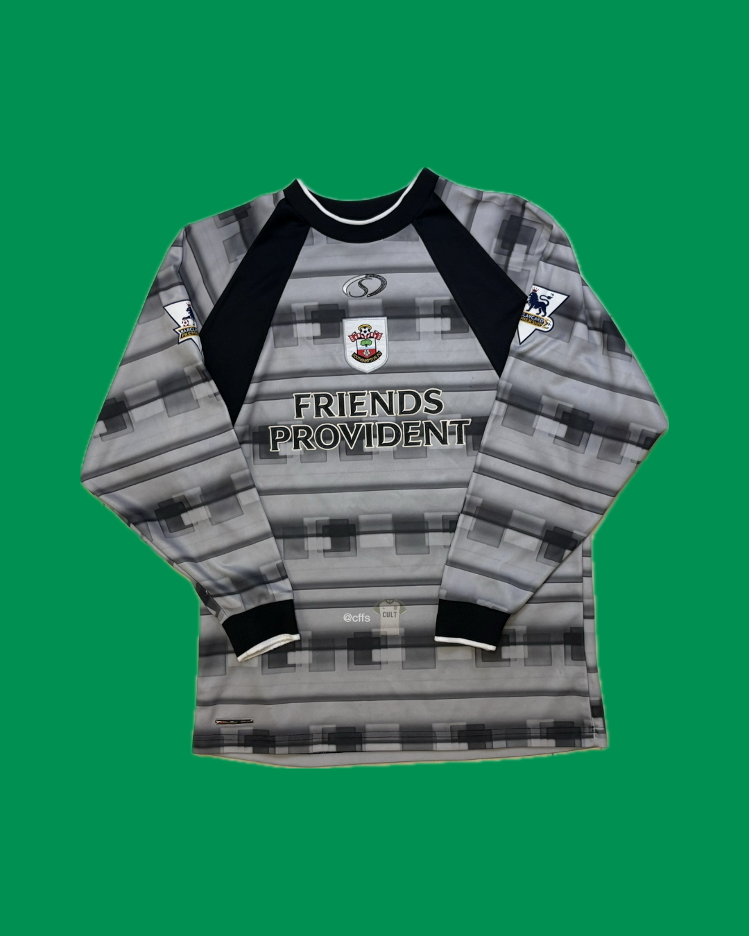 Southampton F.C. 2003/05 In-house with Antti Niemi 14 Nameset Goalkeeper Jersey