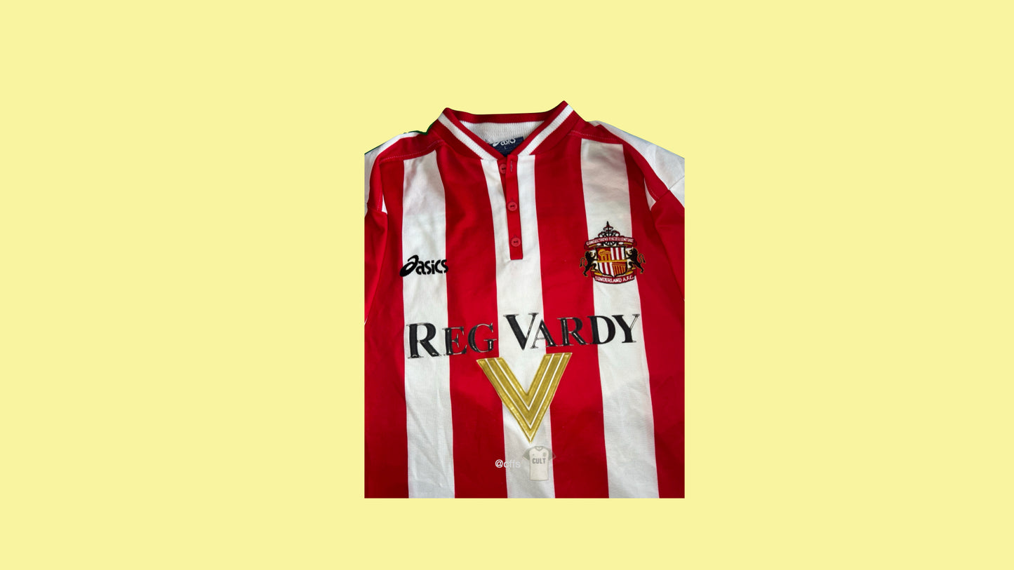 Sunderland AFC 1999/2000 ASICS with Kevin Phillips 10 Nameset Vintage Football Jersey