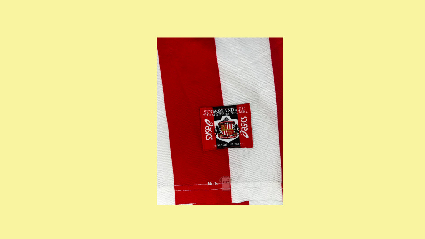 Sunderland AFC 1999/2000 ASICS with Kevin Phillips 10 Nameset Vintage Football Jersey