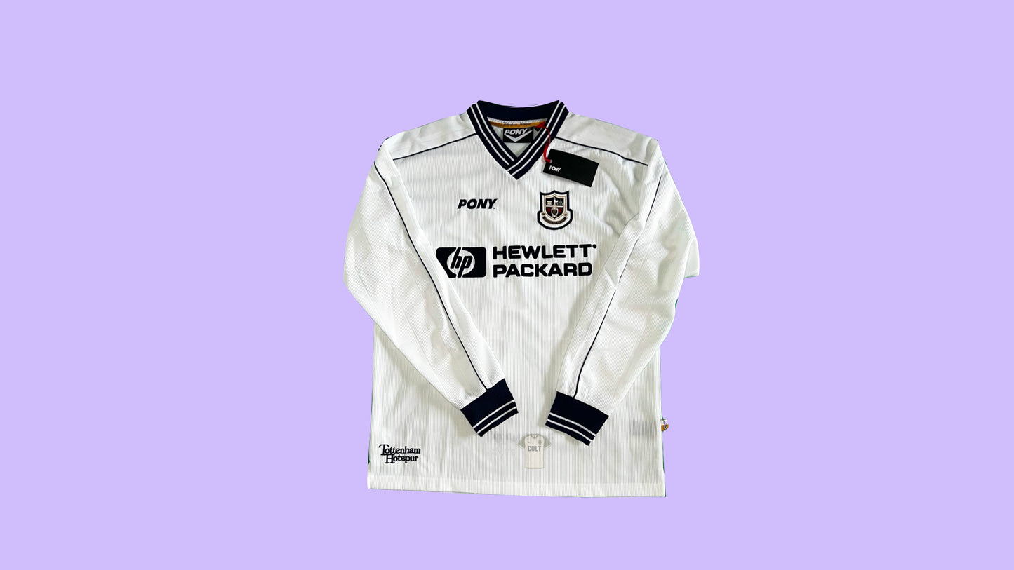 Tottenham Hotspur 1998/99 Home Vintage Jersey with David Ginola 14 Nameset