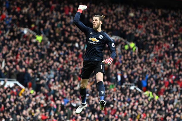 Manchester United 2017/18 Adidas with David De Gea 1 (BNWT) Nameset