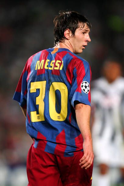FC Barcelona 2005/06 Nike with Lionel Messi 30 Nameset