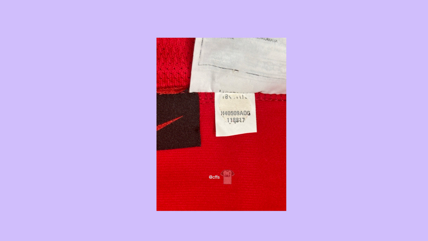 Arsenal 2005/06 Nike with Thierry Henry 14 Nameset Vintage Football Jersey - Cult Fave Football Shirts
