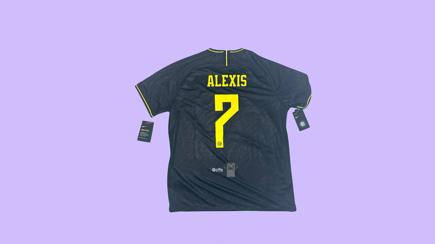 Inter Milan 2019/20 Nike with Alexis Sanchez 7 Nameset Football Jersey