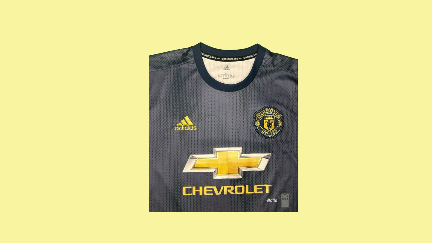 Manchester United 2018/19 Adidas with Jesse Lingard 14 Nameset Football Jersey - Cult Fave Football Shirts