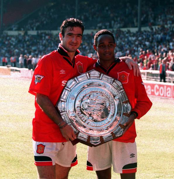 Manchester United 1994/96 Umbro with Eric Cantona 7 Nameset