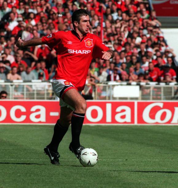 Manchester United 1994/96 Umbro with Eric Cantona 7 Nameset