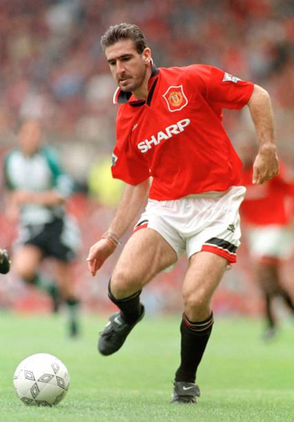 Manchester United 1994/96 Umbro with Eric Cantona 7 Nameset