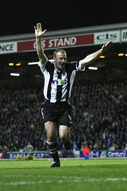 Newcastle United 2001/03 Adidas with Alan Shearer 9 Nameset