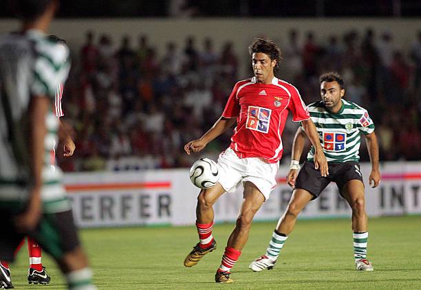 SL Benfica 2006/07 Adidas with Rui Costa 10 Nameset