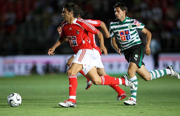 SL Benfica 2006/07 Adidas with Rui Costa 10 Nameset