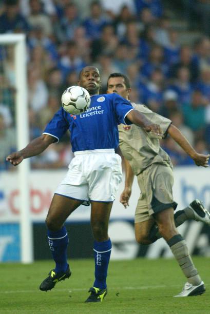 Leicester City 2003/04 Le Coq Sportif with Les Ferdinand 9 Nameset
