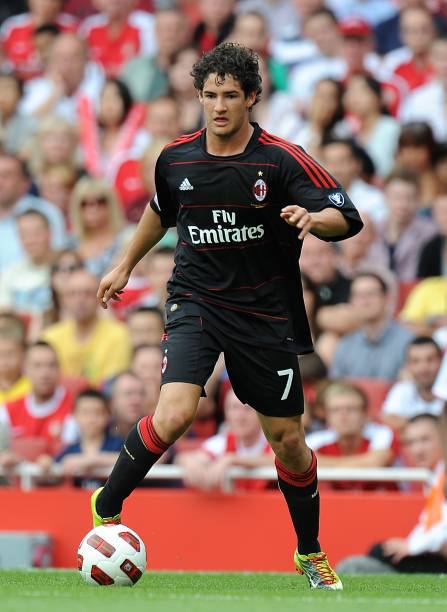 AC Milan 2010/11 Adidas with Alexandre Pato 7 Nameset - Cult Fave Football Shirts