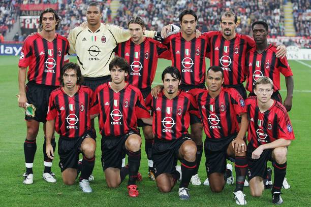 AC Milan 2004/05 Adidas with Dida 1 Nameset Goalkeeper Jersey