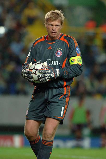Bayern Munich 2007/08 Adidas with Oliver Kahn 1 Nameset Goalkeeper Jersey - Cult Fave Football Shirts