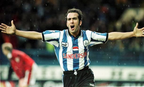 Sheffield Wednesday 1997/98 Puma with Paolo Di Canio 11 Nameset Football Jersey