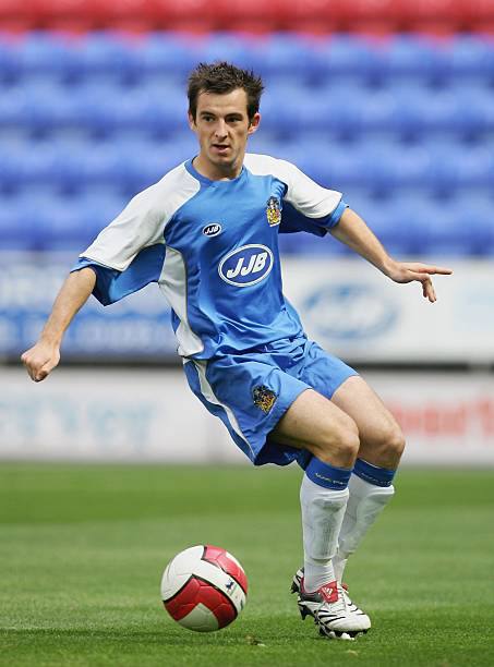 Wigan Athletic 2006/07 JJB with Leighton Baines 26 Nameset Football Jersey