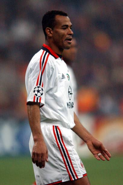 AC Milan 2003/04 Adidas with Cafu 2 Nameset Football Jersey