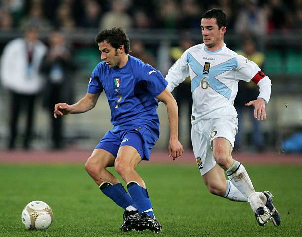 Italy NT 2006/08 Puma with Alessandro Del Piero 7 Nameset Football Jersey