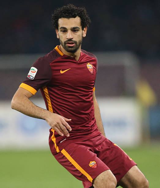 AS Roma 2015/16 Nike with Mohamed Salah 11 Nameset Football Jersey