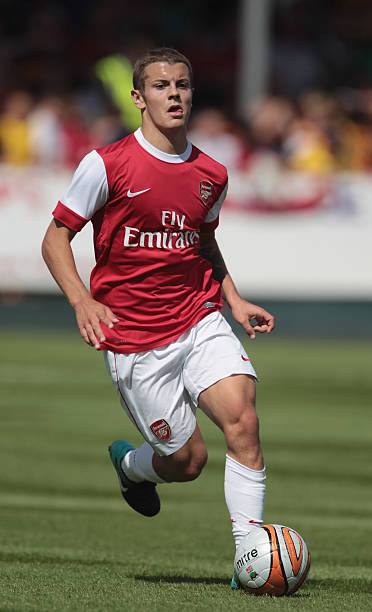Arsenal FC 2010/11 Nike with Jack Wilshere 19 Nameset Football Jersey