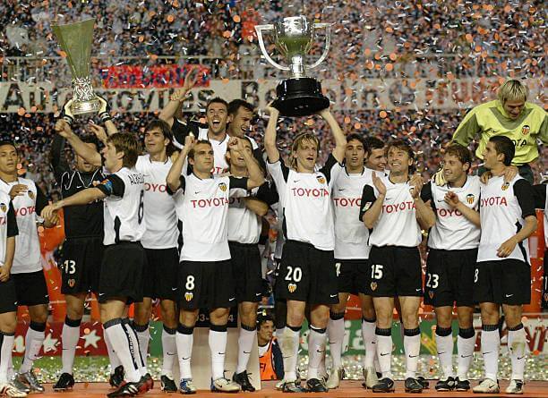 Valencia CF 2003/04 Nike Football Jersey