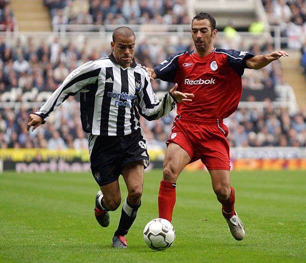 Bolton Wanderers 2002-04 Reebok with Youri Djorkaeff 6 Nameset Football Jersey - Cult Fave Football Shirts