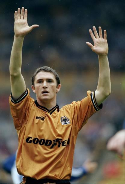 Wolverhampton Wanderers 1998/2000 Puma with Number 8 Nameset Football Jersey