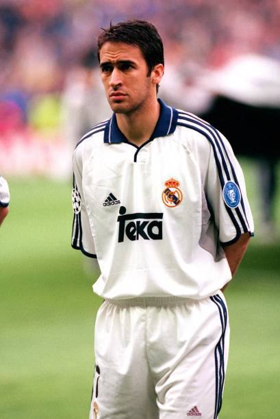 Real Madrid CF 2000/01 Adidas with Raul 7 Nameset Football Jersey