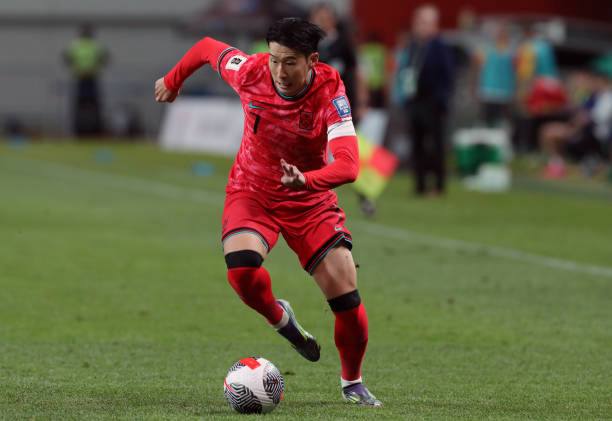 South Korea NT 2023/24 Nike with Son Heung Min 7 Nameset Football Jersey - Cult Fave Football Shirts