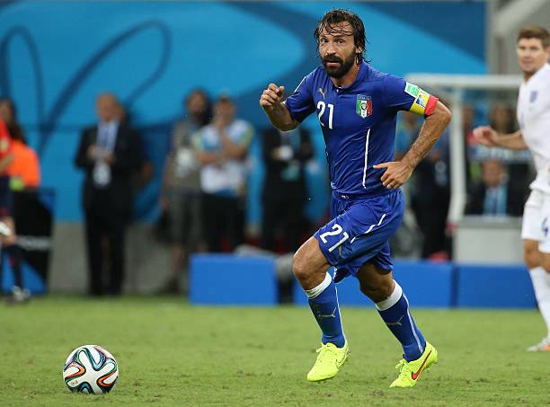 Italy NT 2014 Puma with Andrea Pirlo 21 Nameset Football Jersey - Cult Fave Football Shirts