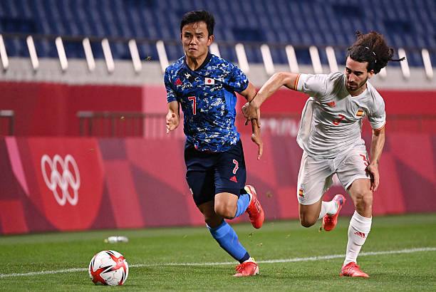 Japan NT (Olympic) 2020 Adidas with Takefusa Kubo 7 Nameset Football Jersey - Cult Fave Football Shirts