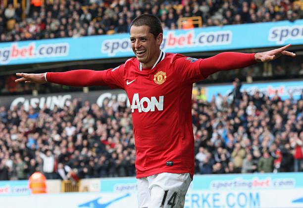 Manchester United 2011/12 Nike with Chicharito 14 Nameset Football Jersey - Cult Fave Football Shirts
