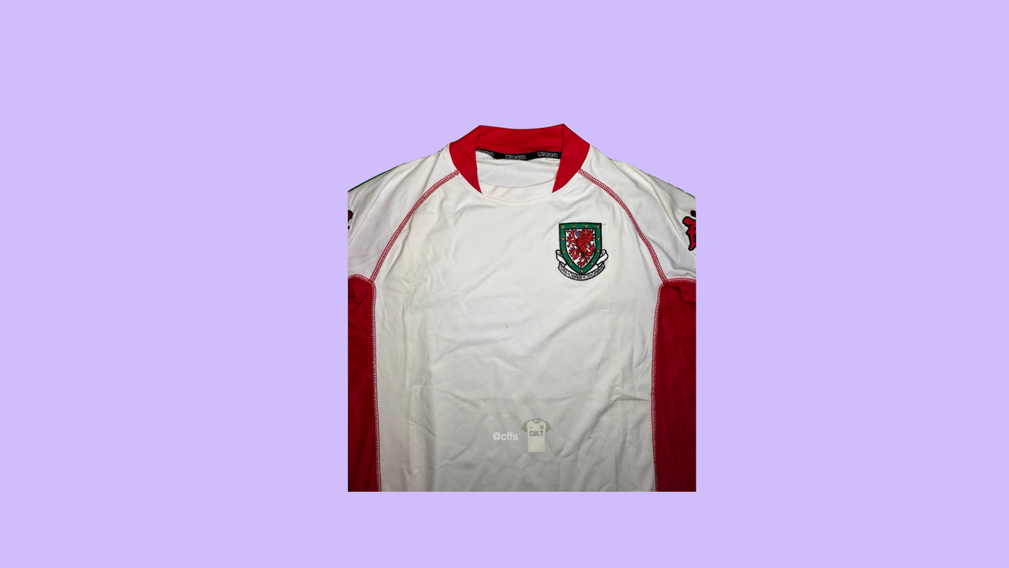 Wales National Team (with tag) 2002 Kappa Football Jersey