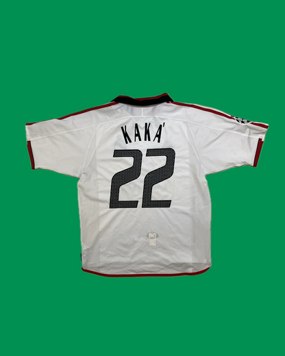 AC Milan 2003/04 Adidas with Kaká 22 Nameset - Cult Fave Football Shirts