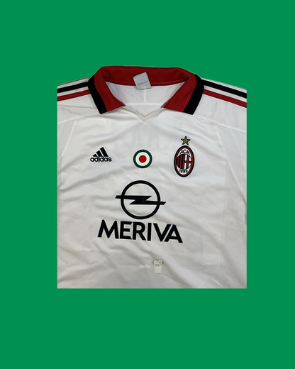 AC Milan 2003/04 Adidas with Kaká 22 Nameset - Cult Fave Football Shirts
