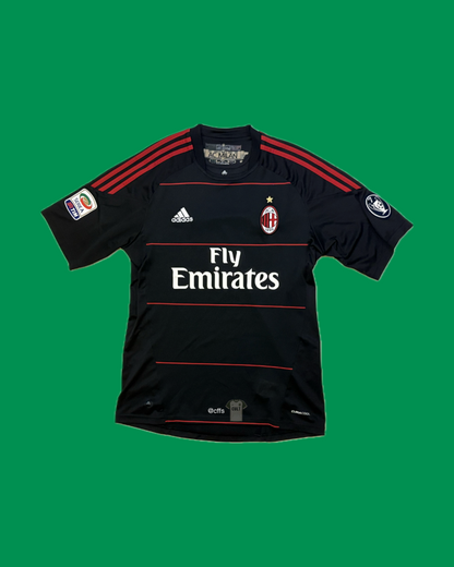 AC Milan 2010/11 Adidas with Alexandre Pato 7 Nameset - Cult Fave Football Shirts