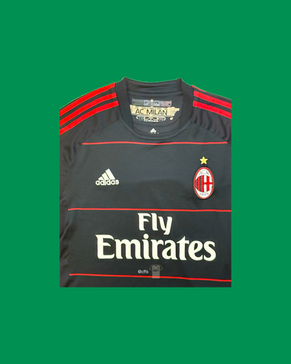 AC Milan 2010/11 Adidas with Alexandre Pato 7 Nameset - Cult Fave Football Shirts