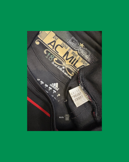 AC Milan 2010/11 Adidas with Alexandre Pato 7 Nameset - Cult Fave Football Shirts