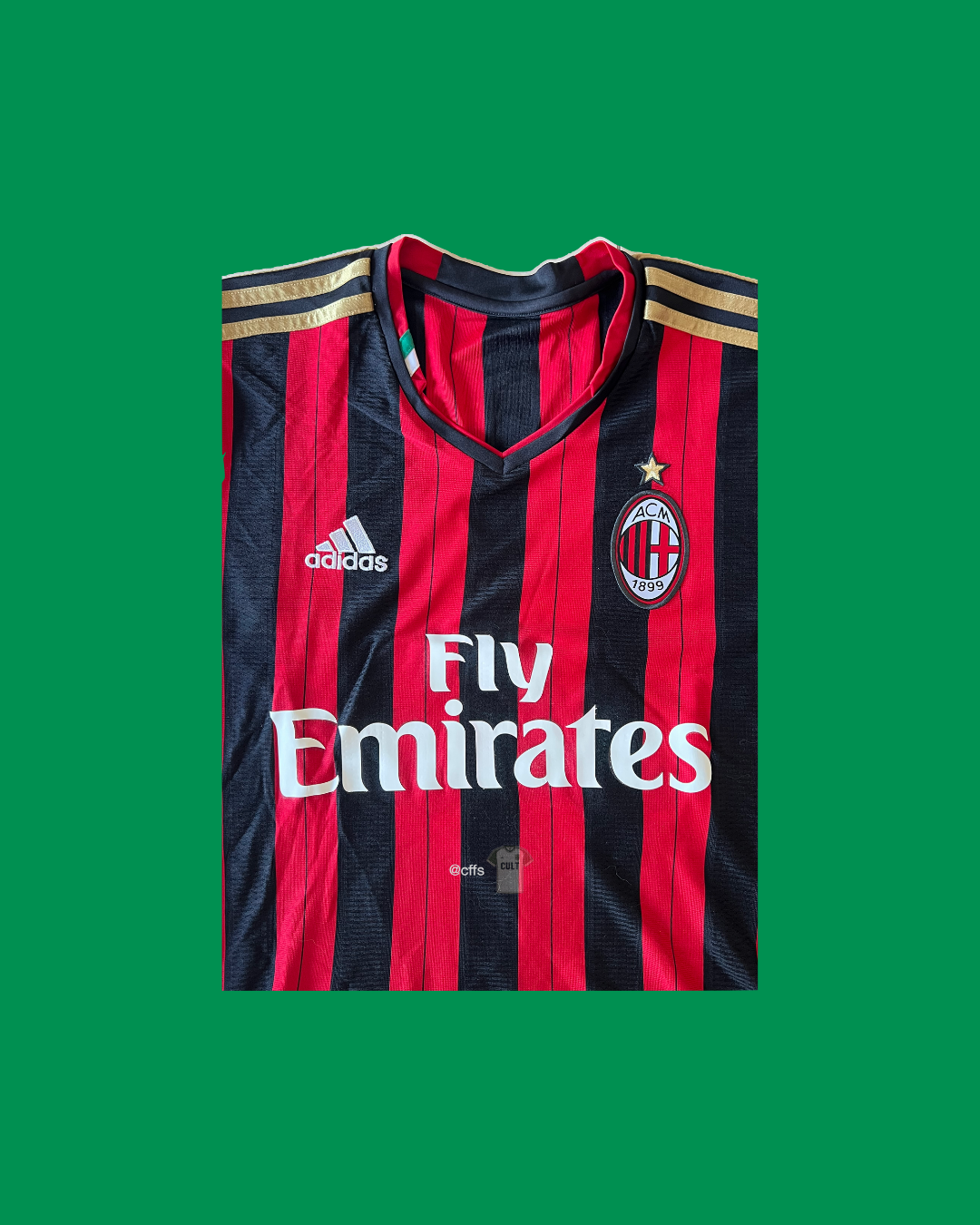 AC Milan 2013/14 Adidas with Kaka 22 Nameset Football Jersey