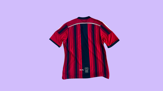 AC Milan 2014/15 Adidas Home Jersey - Cult Fave Football Shirts
