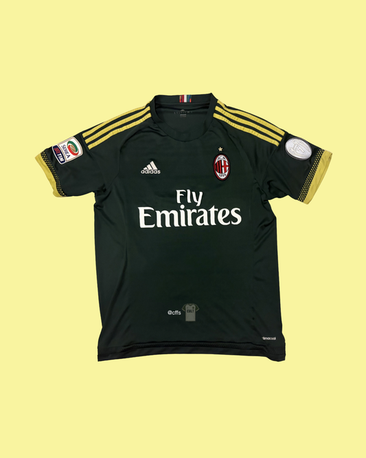 AC Milan 2014/15 Adidas with Keisuke Honda 10 Nameset Football Jersey - Cult Fave Football Shirts