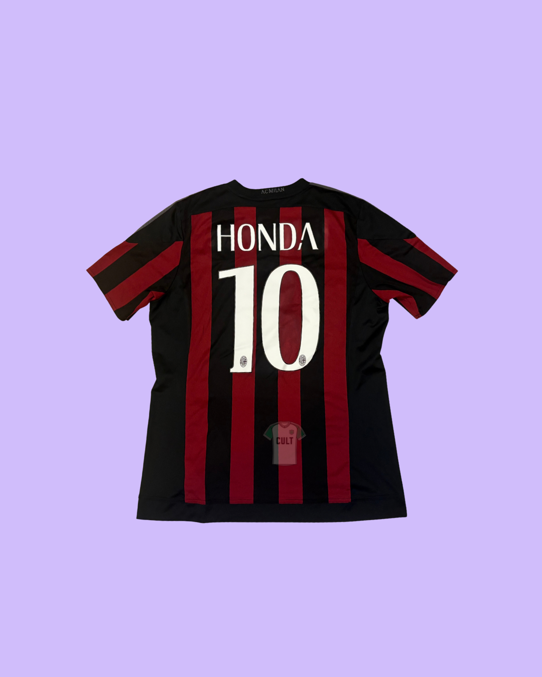 AC Milan 2015/16 Adidas with Keisuke Honda 10 Nameset Football Jersey