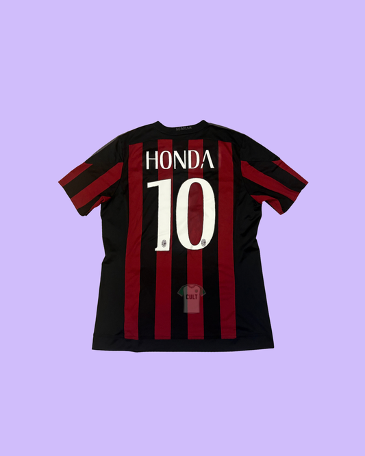 AC Milan 2015/16 Adidas with Keisuke Honda 10 Nameset Football Jersey