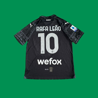 AC Milan 2023/2024 Puma / Pleasures with Rafael Leão 10 Nameset - Cult Fave Football Shirts
