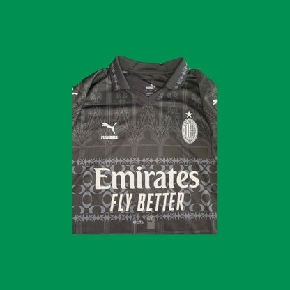 AC Milan 2023/2024 Puma / Pleasures with Rafael Leão 10 Nameset - Cult Fave Football Shirts