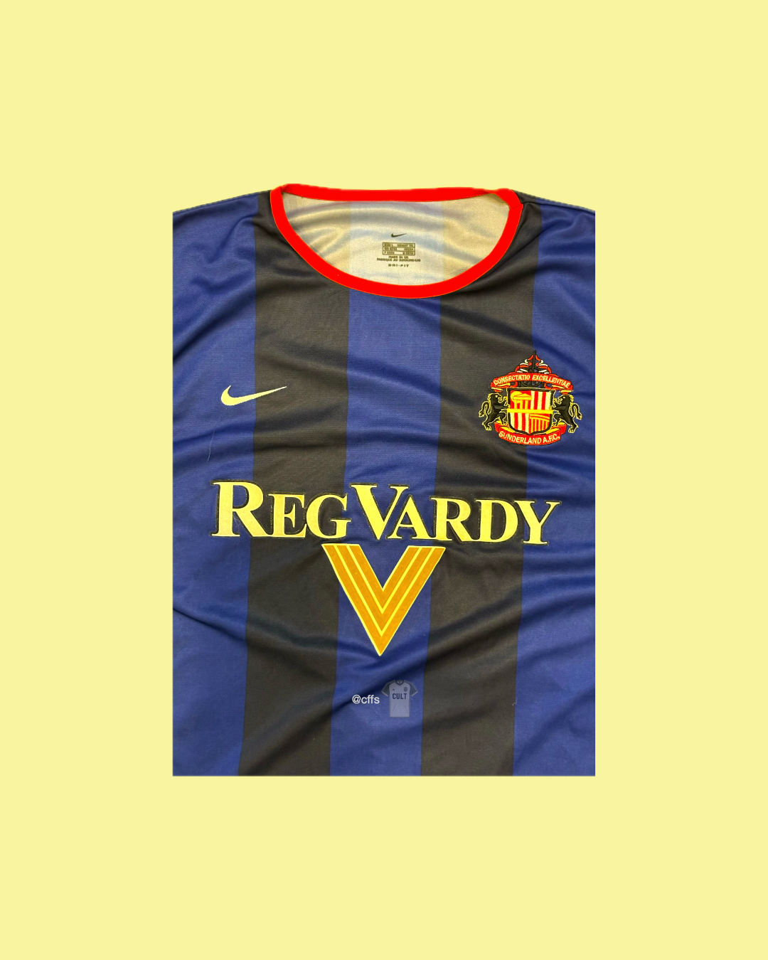 AFC Sunderland 2001/02 Nike with Claudio Reyna 4 Nameset Football Jersey - Cult Fave Football Shirts