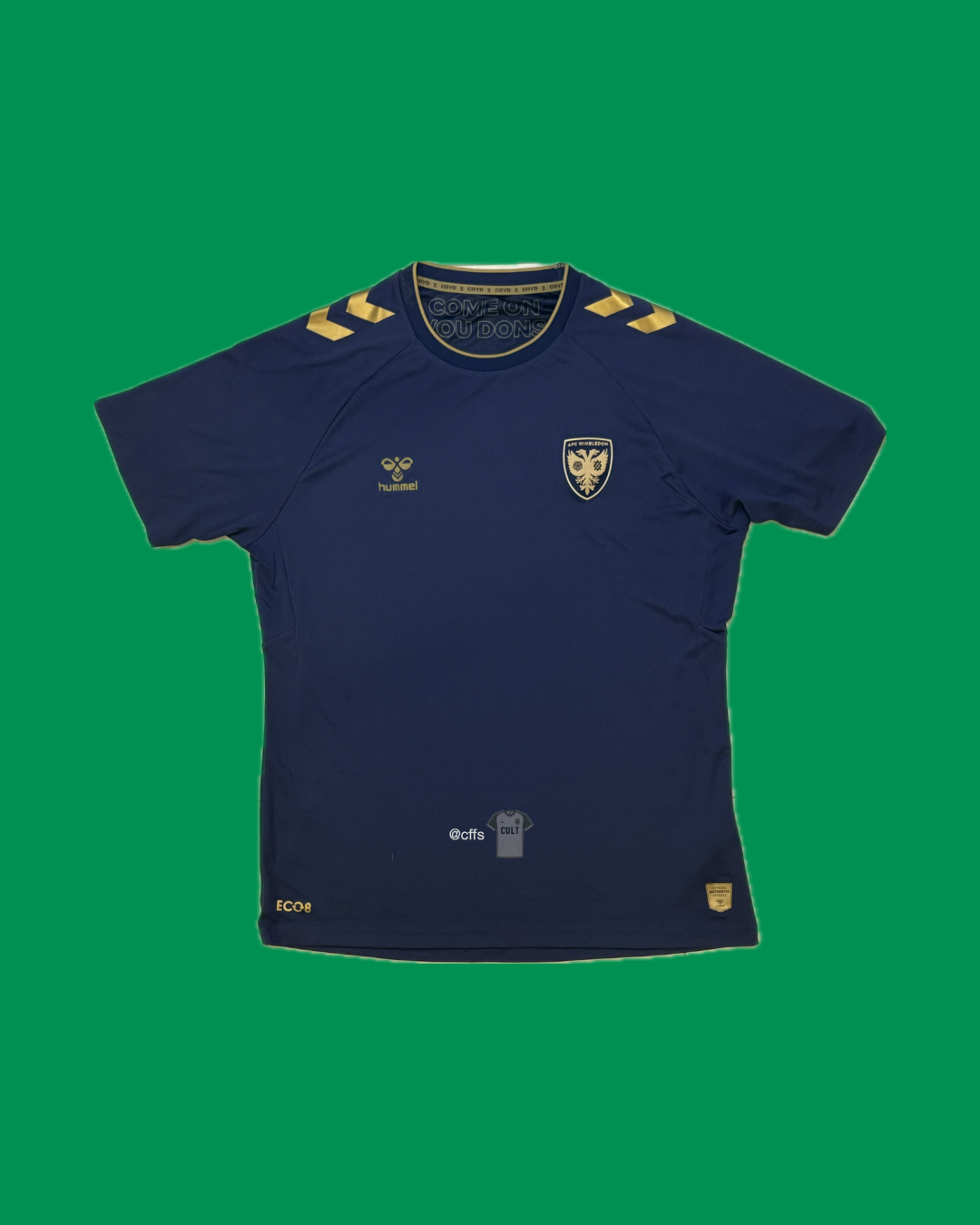 AFC Wimbledon 2022/23 Hummel Football Jersey - Cult Fave Football Shirts